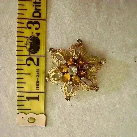 Vintage Scitarelli Brooch — Signed - Picture 6 of 7